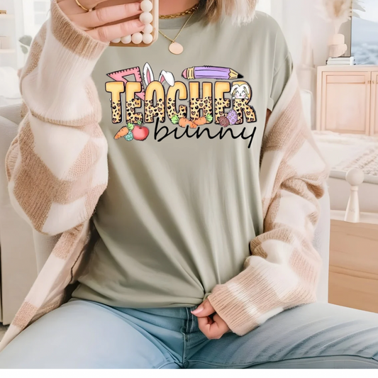 Teacher Bunny Tee
